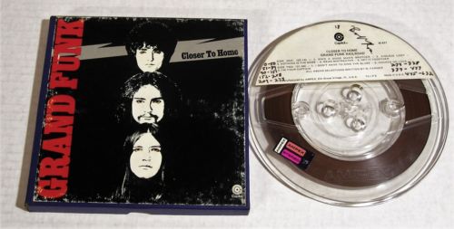  Reel To Reel Tape-Grand Funk-Closer To Home-1970-7 1/2-CLEAN  & TESTED - auction details