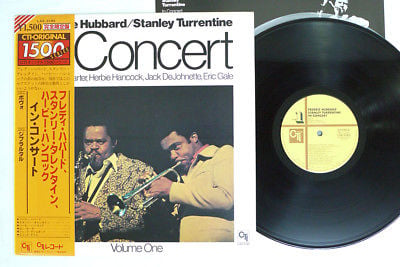 popsike.com - FREDDIE HUBBARD,STANLEY TURRENTINE IN CONCERT CTI