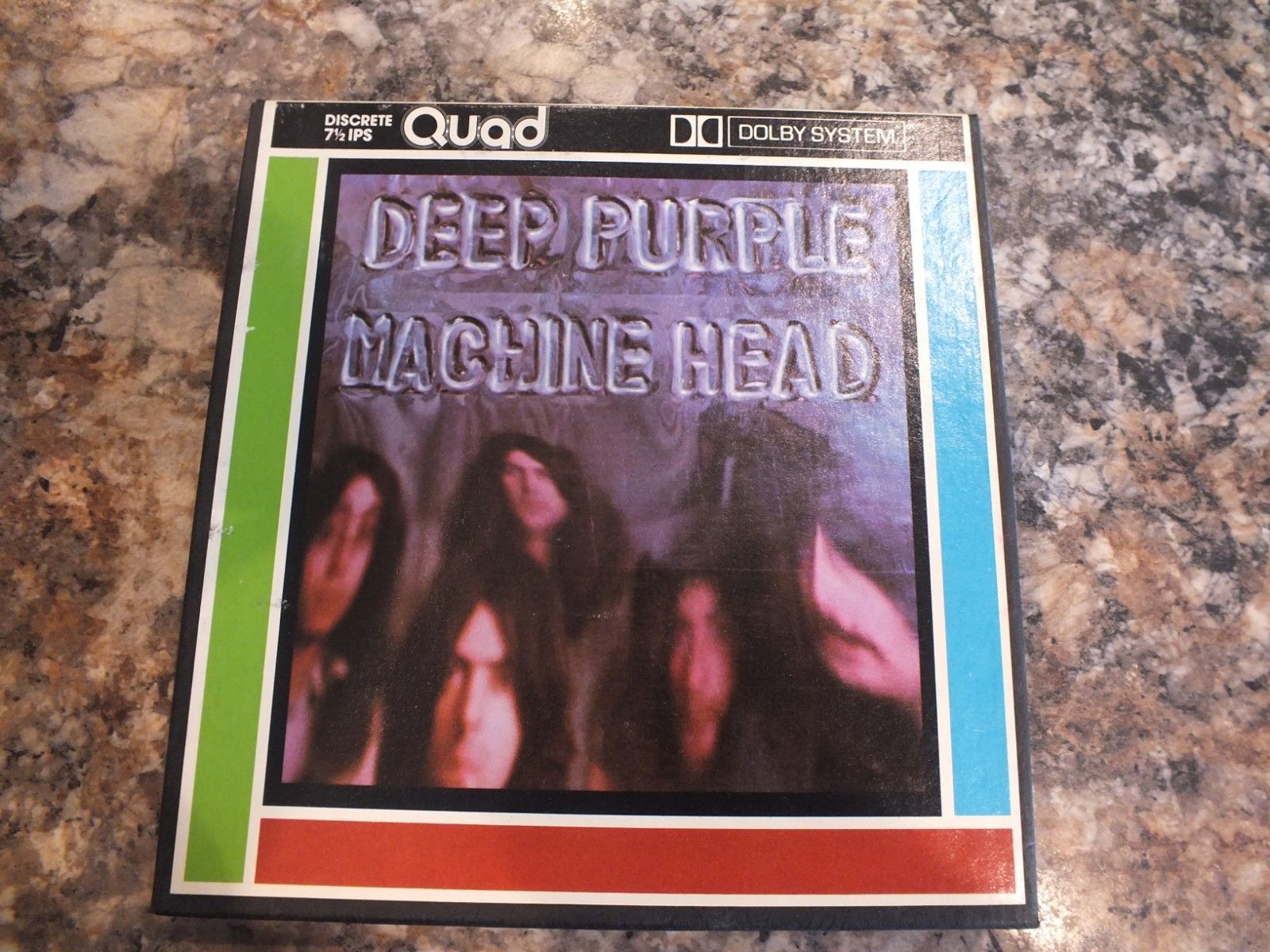  Reel to Reel Tape 7.5 IPS Quadraphonic Deep Purple Machine  Head - auction details