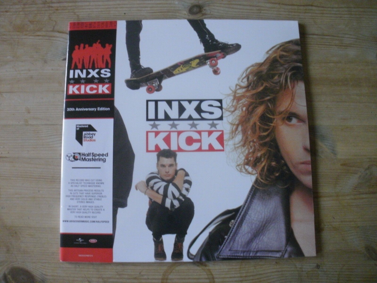 popsike.com - INXS KICK 30th LTD EDITION RED VINYL 2 X DOUBLE HALF