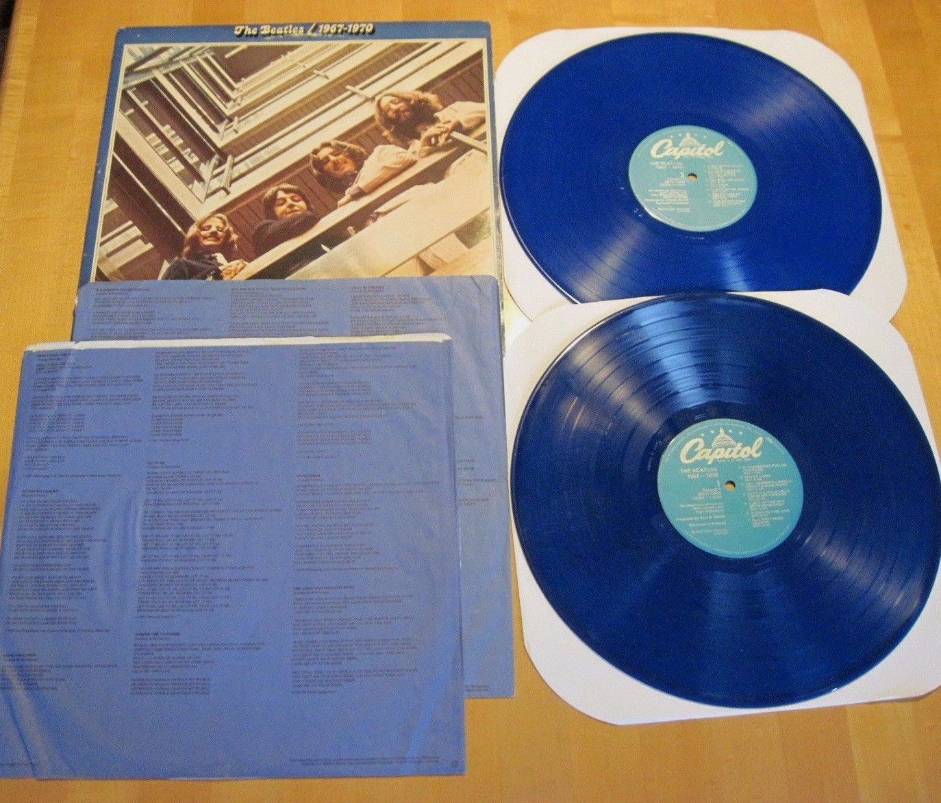 - BEATLES 2 LP The Beatles Capitol SEBX-11843 Blue Vinyl - auction details