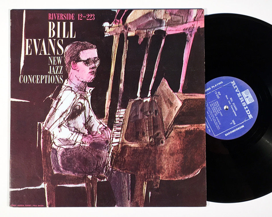 popsike.com - BILL EVANS: NEW JAZZ CONCEPTIONS riverside LP / paul