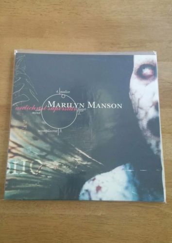 popsike.com - Marilyn Manson Antichrist Superstar Hot Topic Red