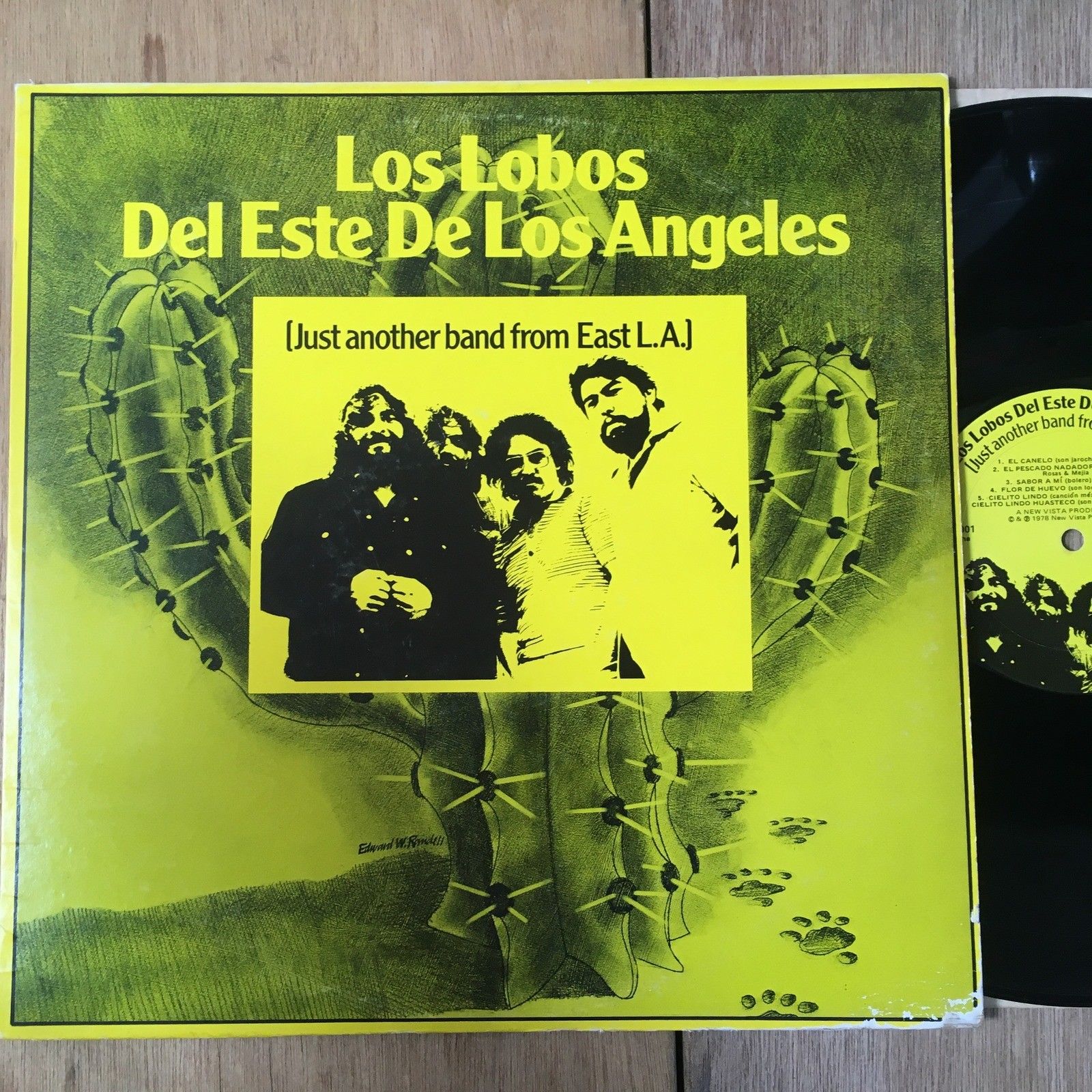  - Los Lobos Del Este De Los Angeles - New Vista - NV 1001 -  ORIG RARE CHICANO LP - auction details