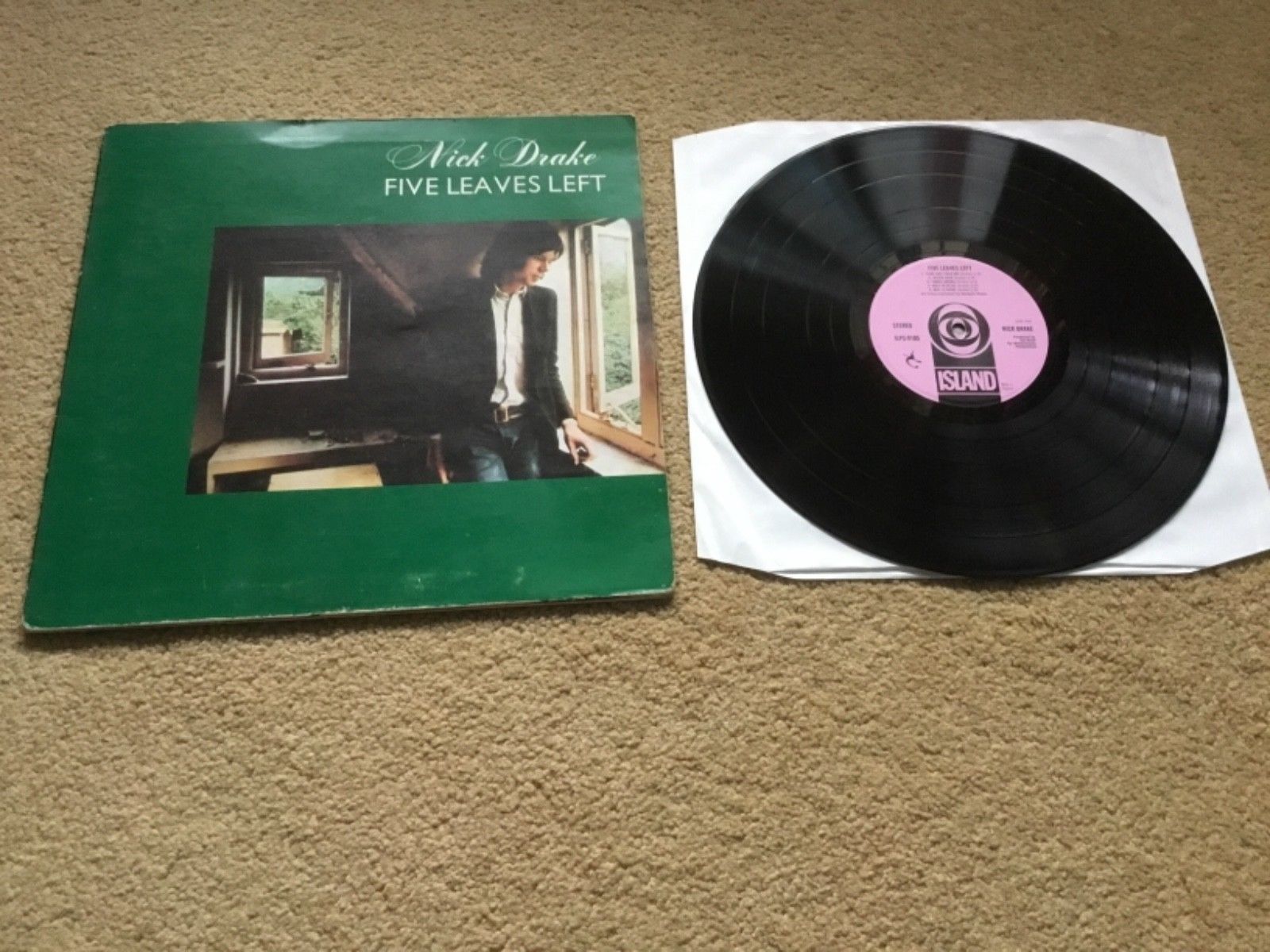 Nick Drake - Five Leaves Left 1972 英LP盤 greysearchafrica.com