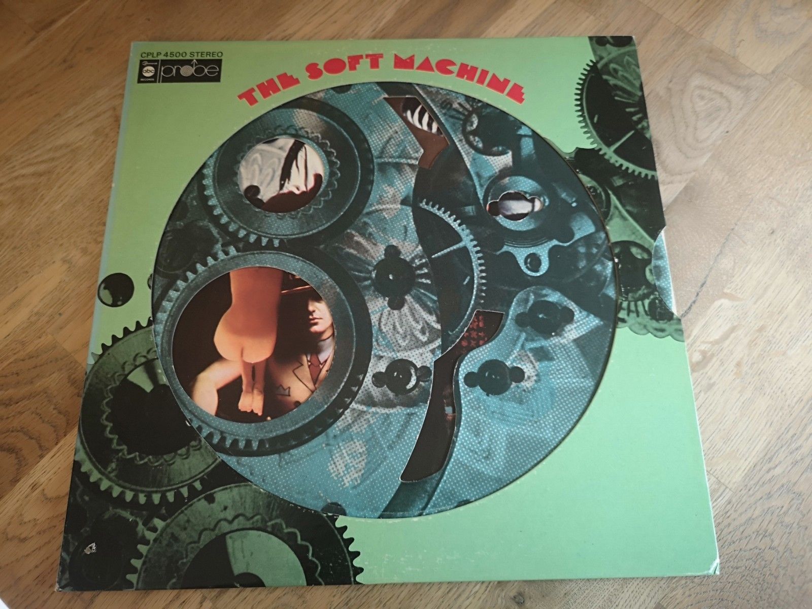 Soft Machine Lp Same Probe 1st Press Uncensored Nude