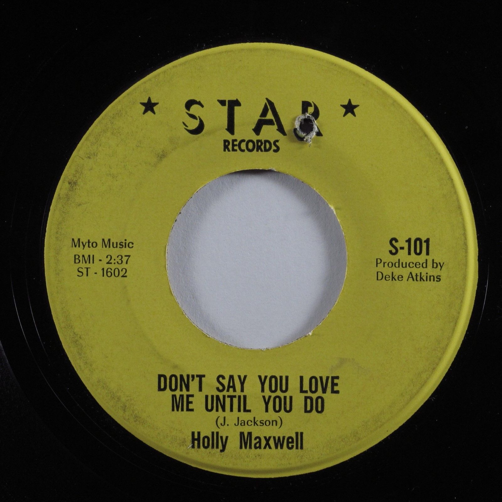 Popsike.com - Northern Soul 45 HOLLY MAXWELL Don't Say You Love Me ...