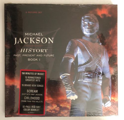 Michael Jackson ~ Thriller LP 1st Press No MJ Credit Shrink w