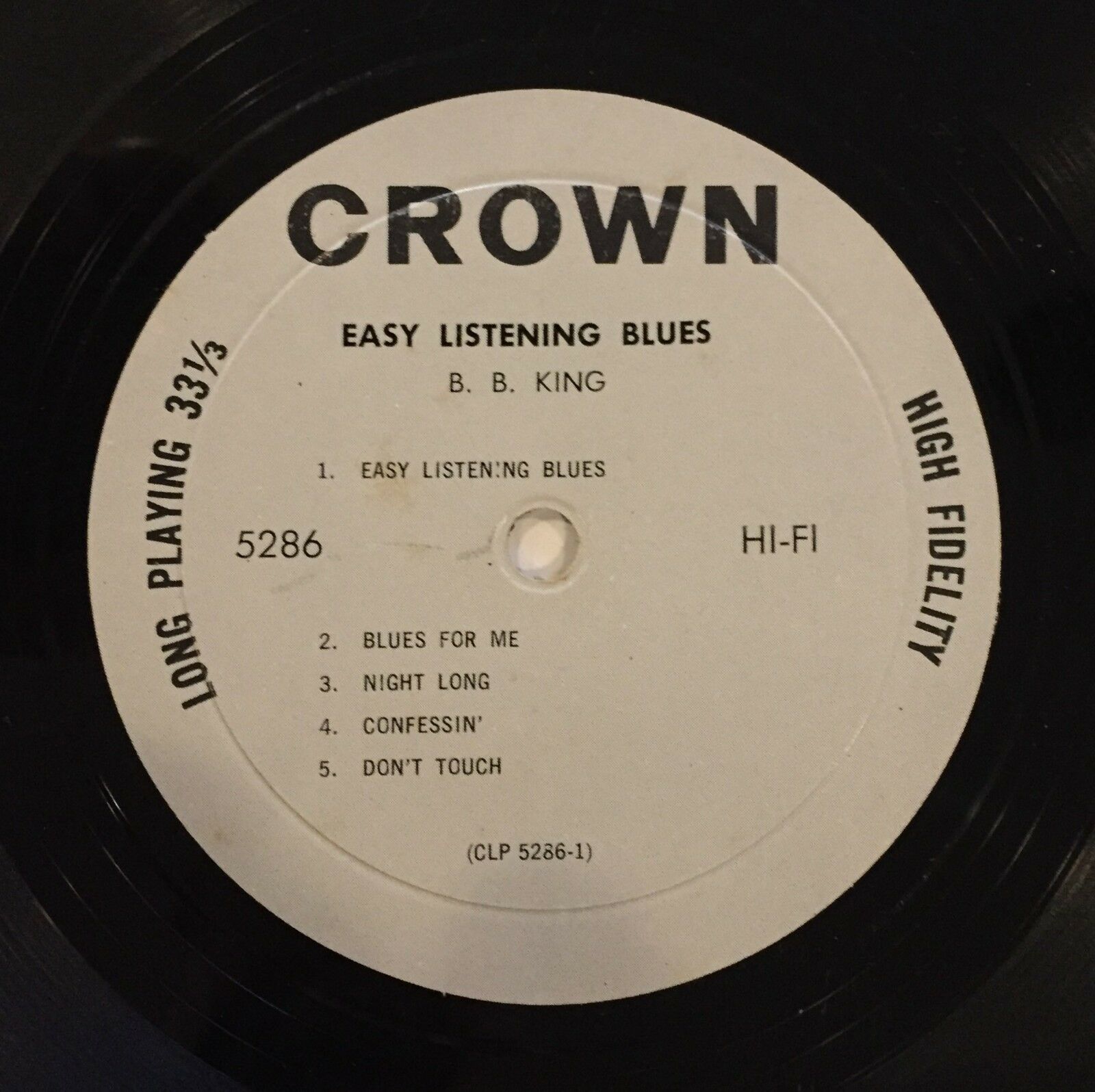 Popsike.com - B.B. KING “Easy Listening Blues” LP CROWN Mono DG ’62 ...