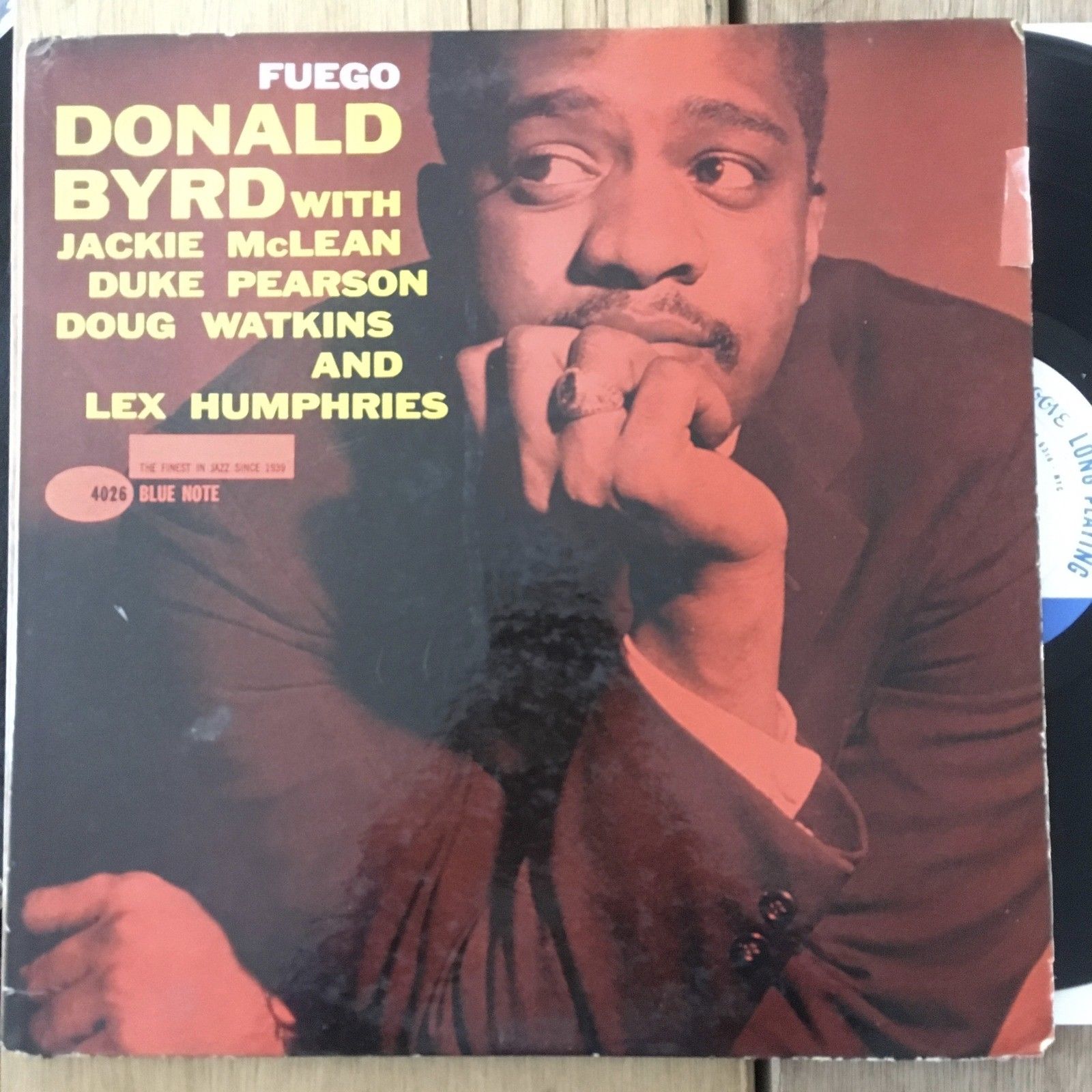 米オリジナル】DONALD BYRD 両溝 47west RVG刻印 FUEGO ドナルドバード