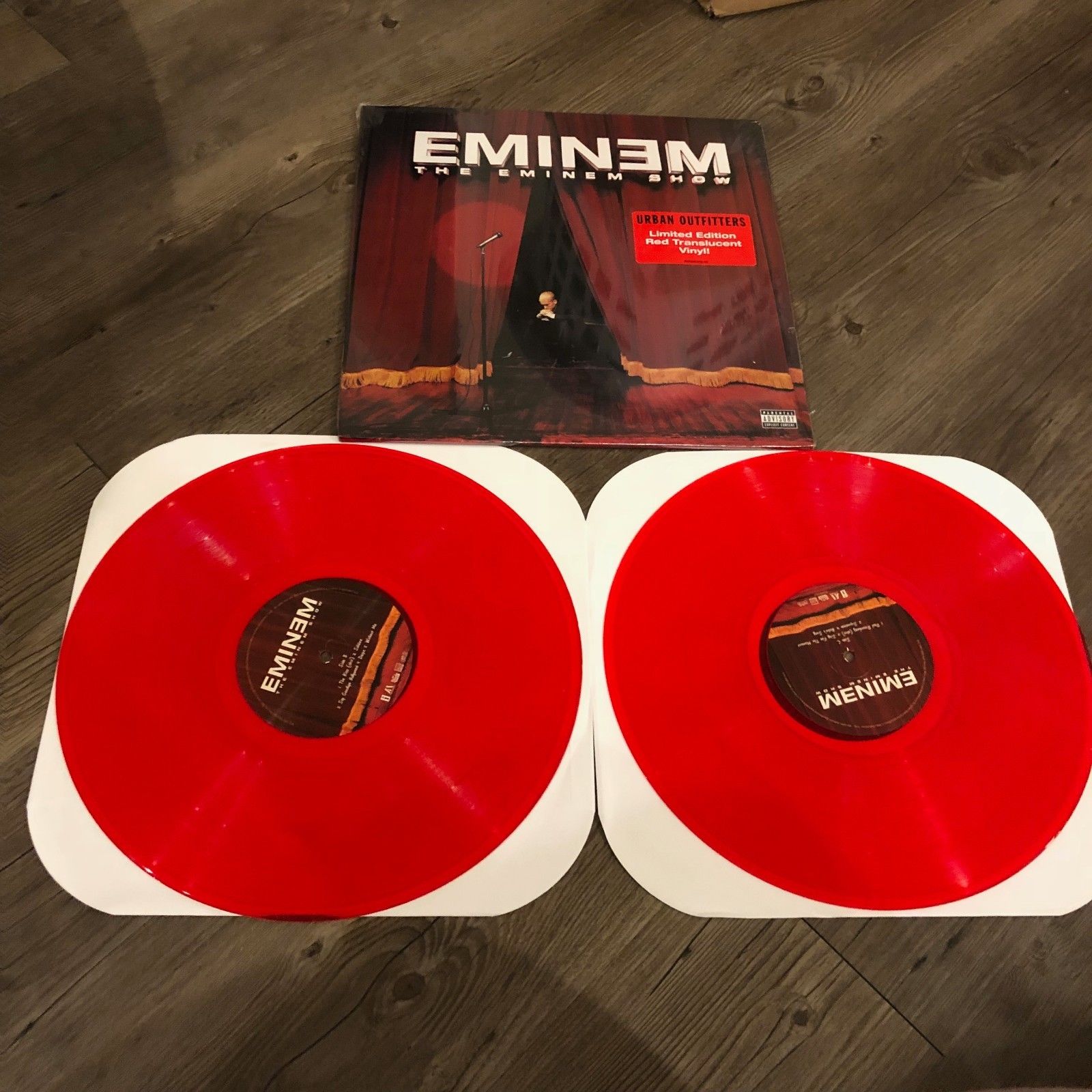 Eminem - The Eminem Show Translucent Red Colored Vinyl