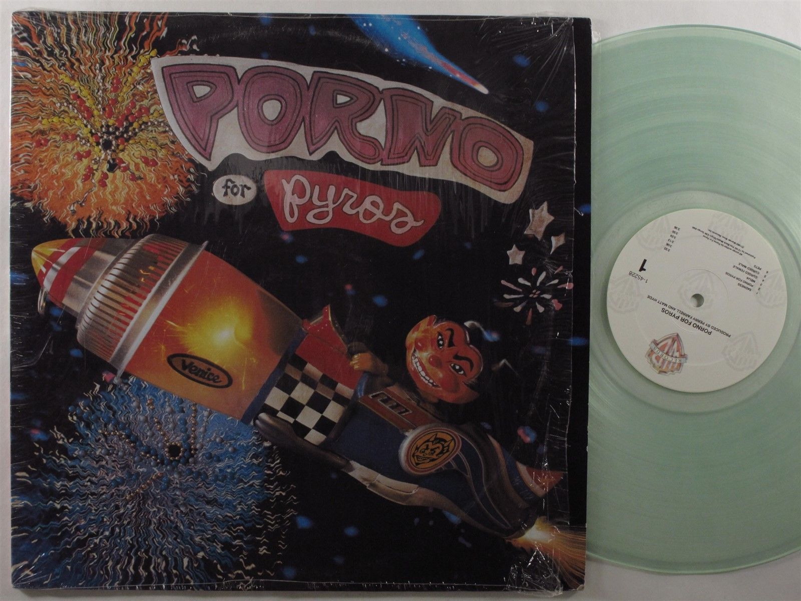 popsike.com - PORNO FOR PYROS Self Titled WARNER BROS 9 45228-1 LP NM clear  vinyl w/insert - auction details