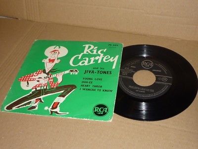 popsike.com - RIC CARTEY AND HIS JIVA-TONES - RARE FRENCH 50's 7