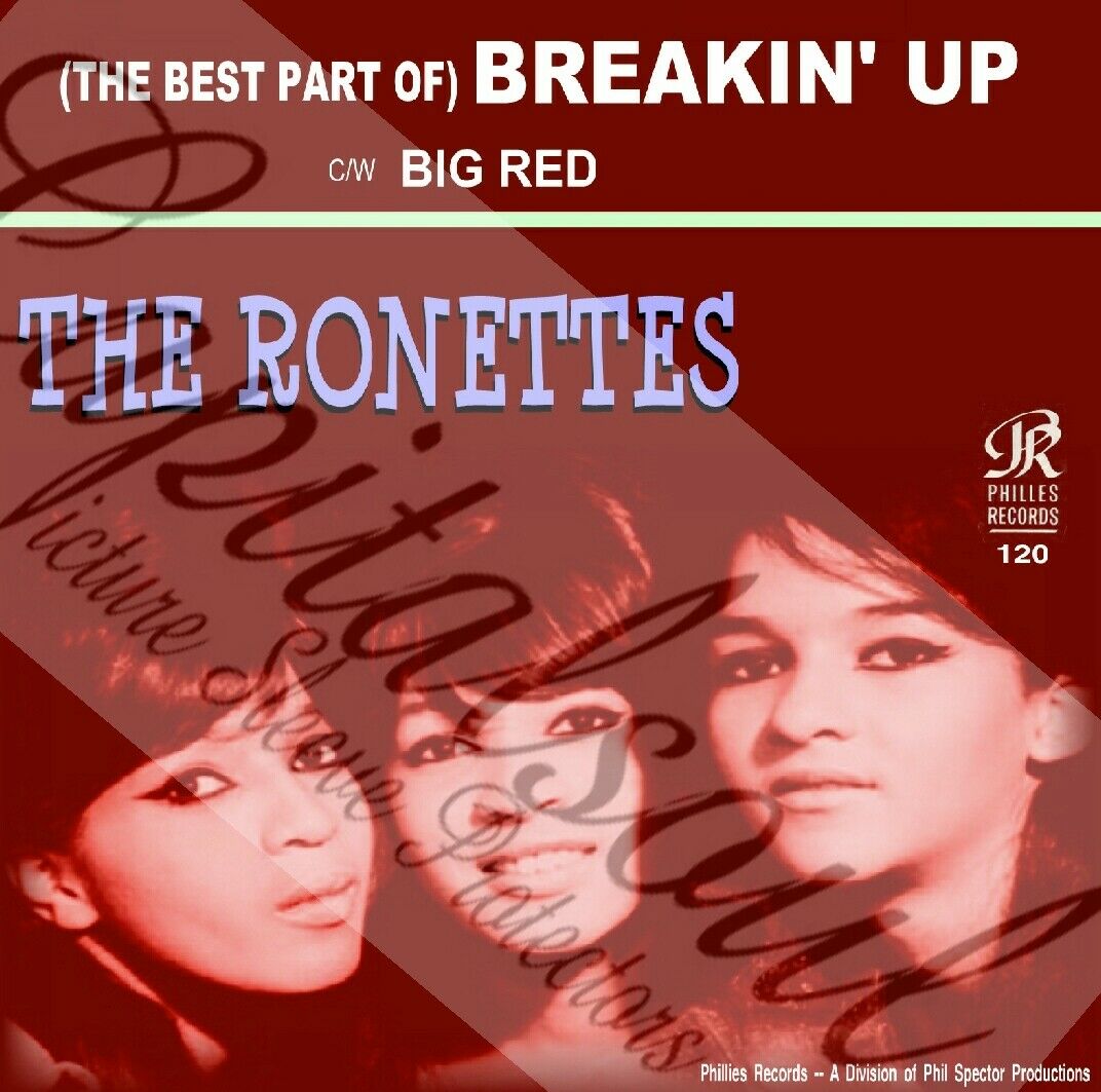 popsike.com - 60S US R/B SPECTOR PHILLIES THE RONETTES BEST PART OF BREAKIN' UP PICTURE SLEEVE - auction details