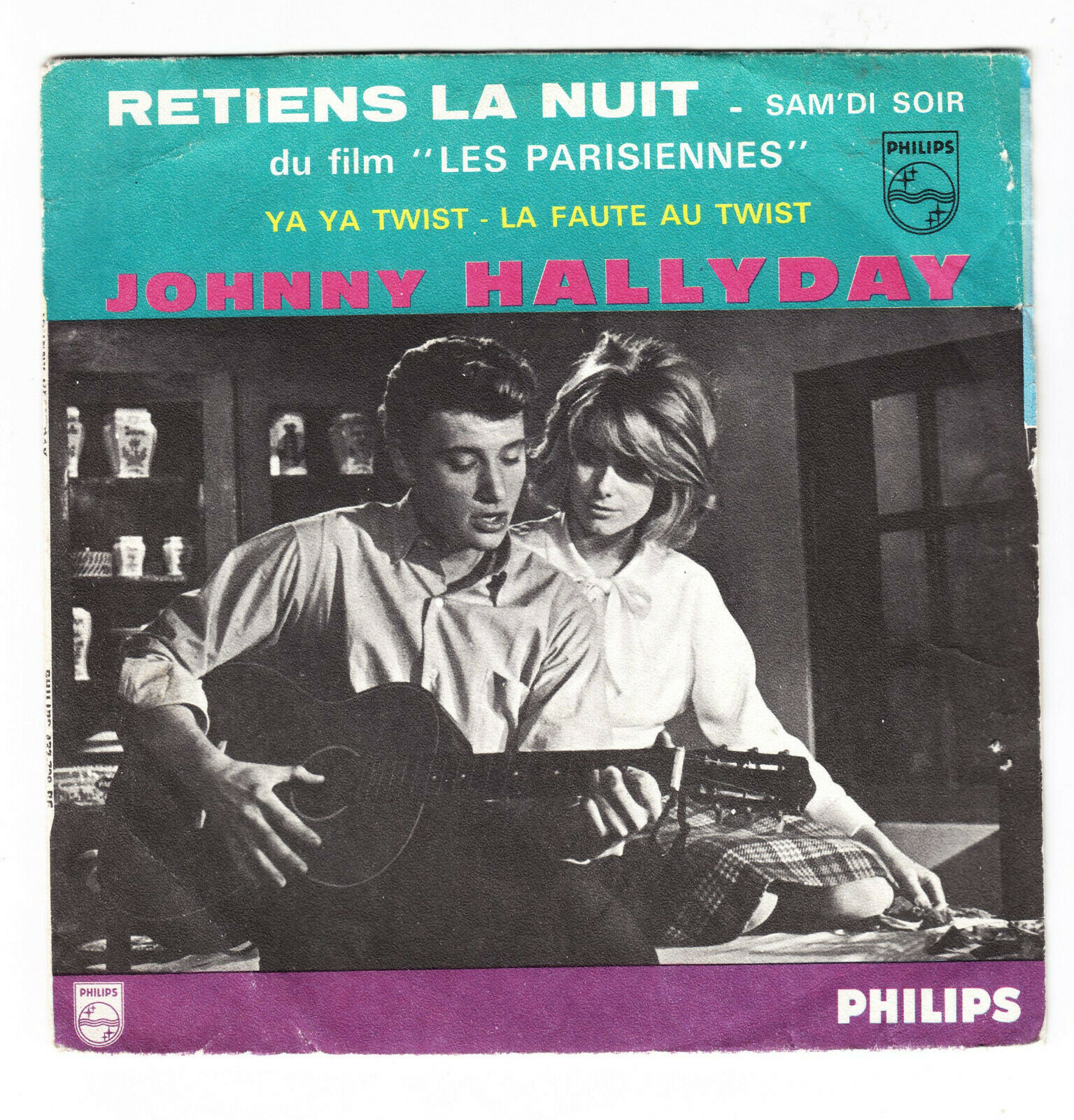 Vinyle Johnny Hallyday - Retiens la nuit