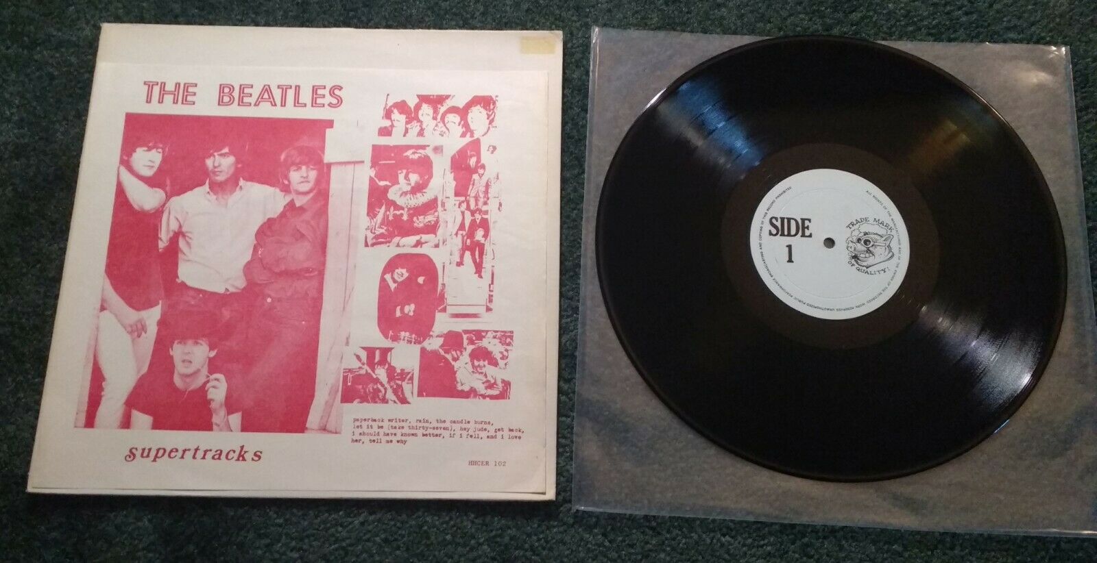 popsike.com - THE BEATLES Supertracks TMOQ Trade Mark Of Quality