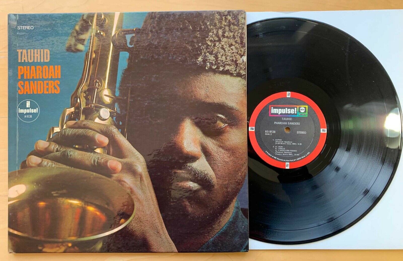 popsike.com - PHAROAH SANDERS Tauhid IMPULSE AS-9138 Spiritual