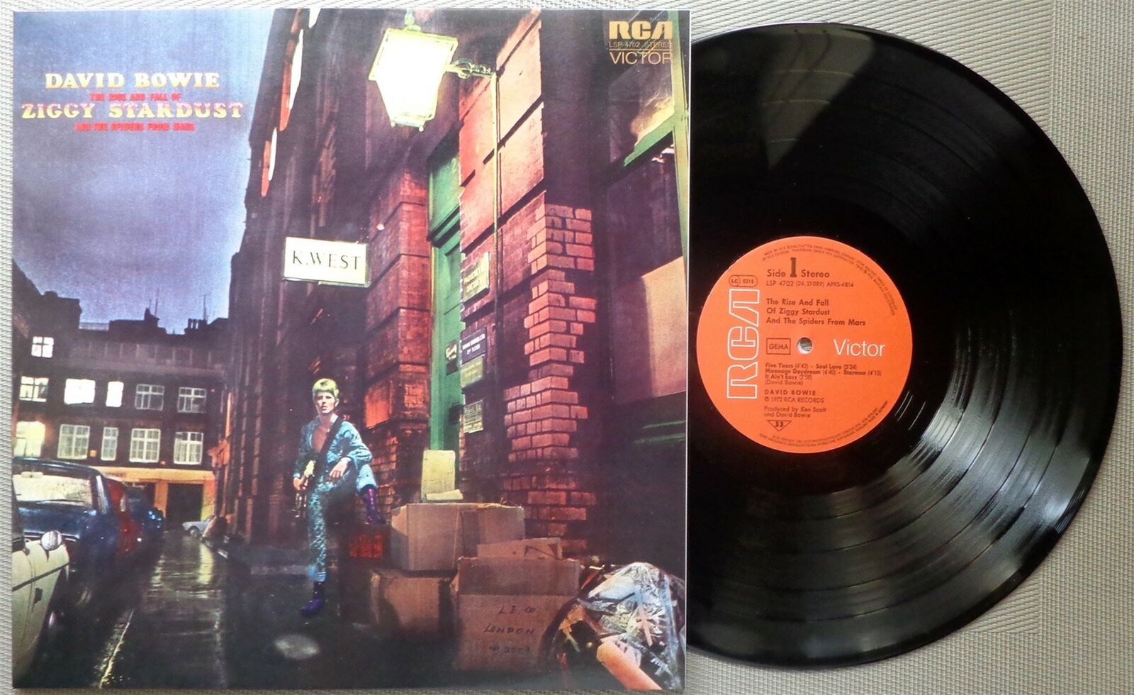 安い割引 and 【LP】David The Bowie and Bowie-The / Stardust Ziggy 