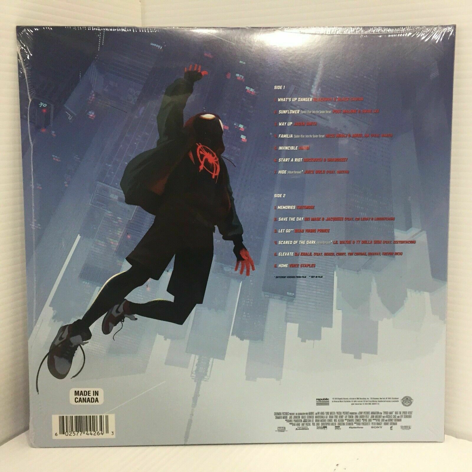  - Spider-Man: Into the Spider-Verse OST LP 12