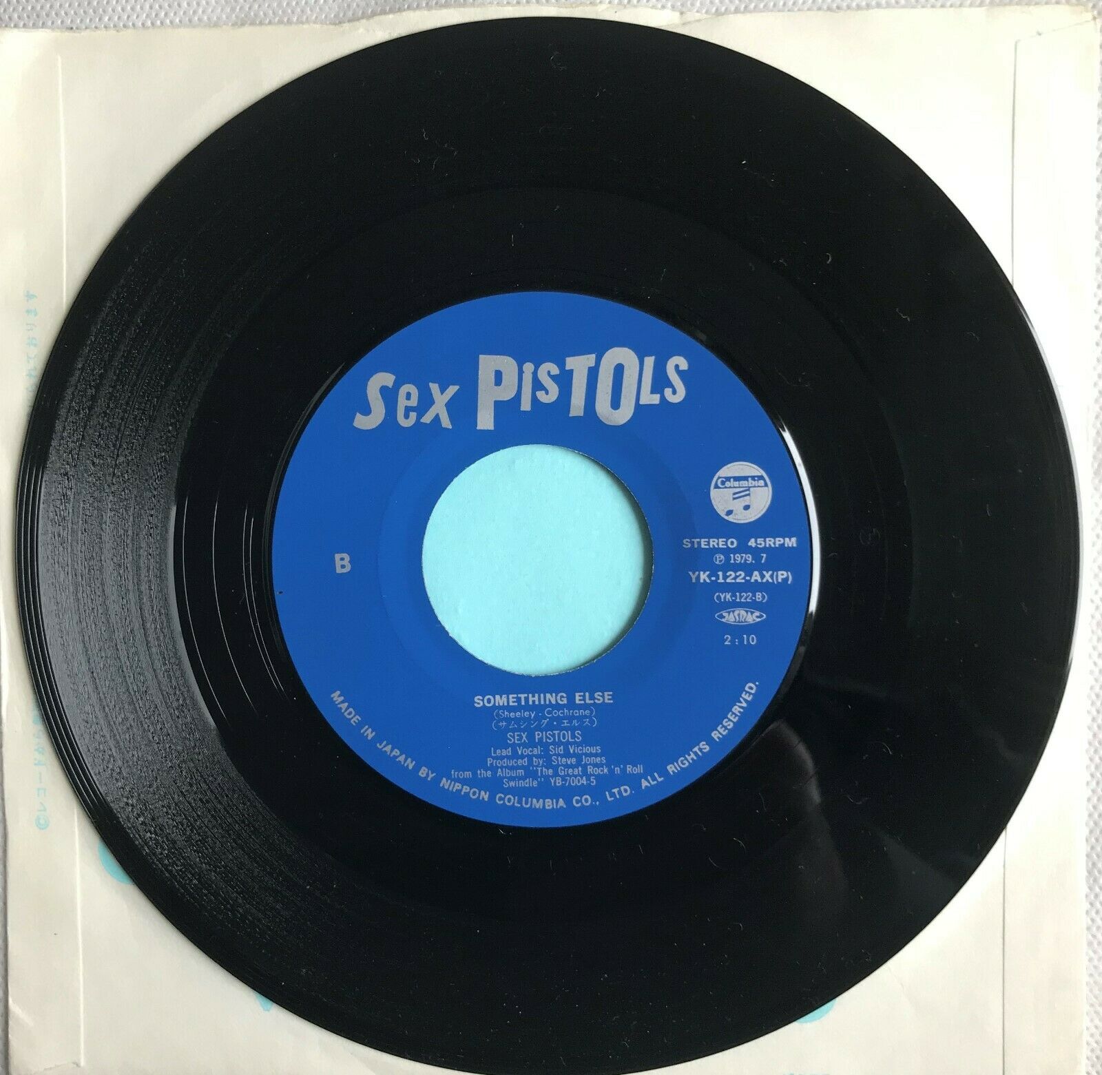 popsike.com - sex pistols silly thing / something else / japan / rare,  vinyl ex ,Lyrics ex - auction details