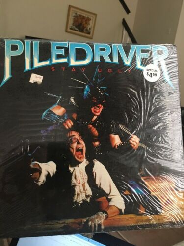 popsike.com - PILEDRIVER Stay Ugly COBRA LP VG++Thrash Speed Metal ...