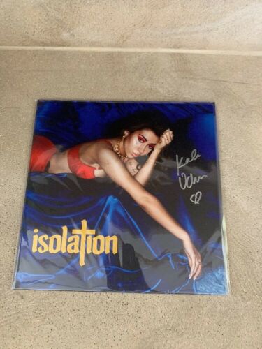 popsike.com - Kali Uchis Signed Isolation Vinyl Record - auction