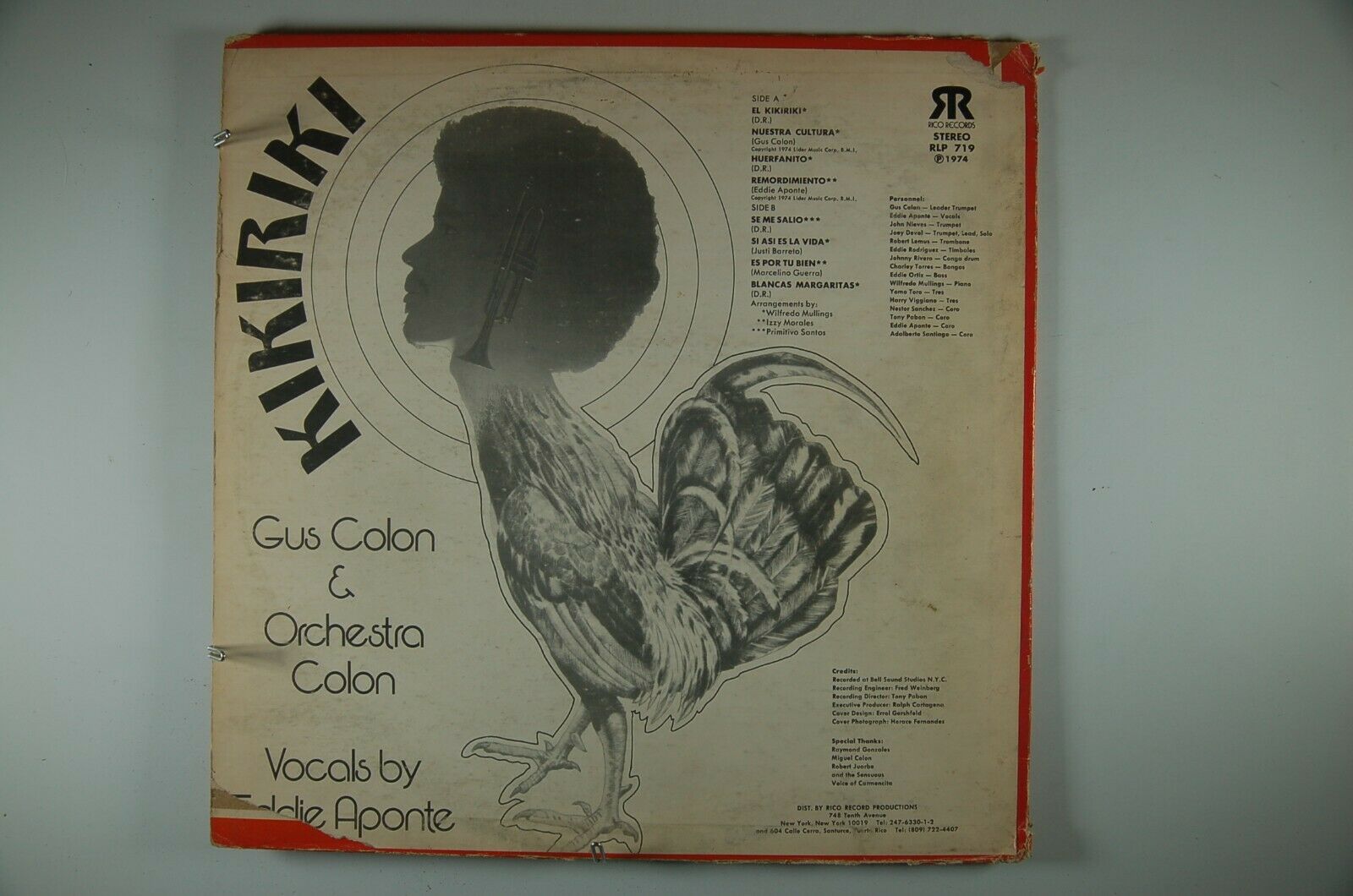 popsike.com - GUS COLON & ORCHESTRA COLON KIKIRIKI RICO SALSA