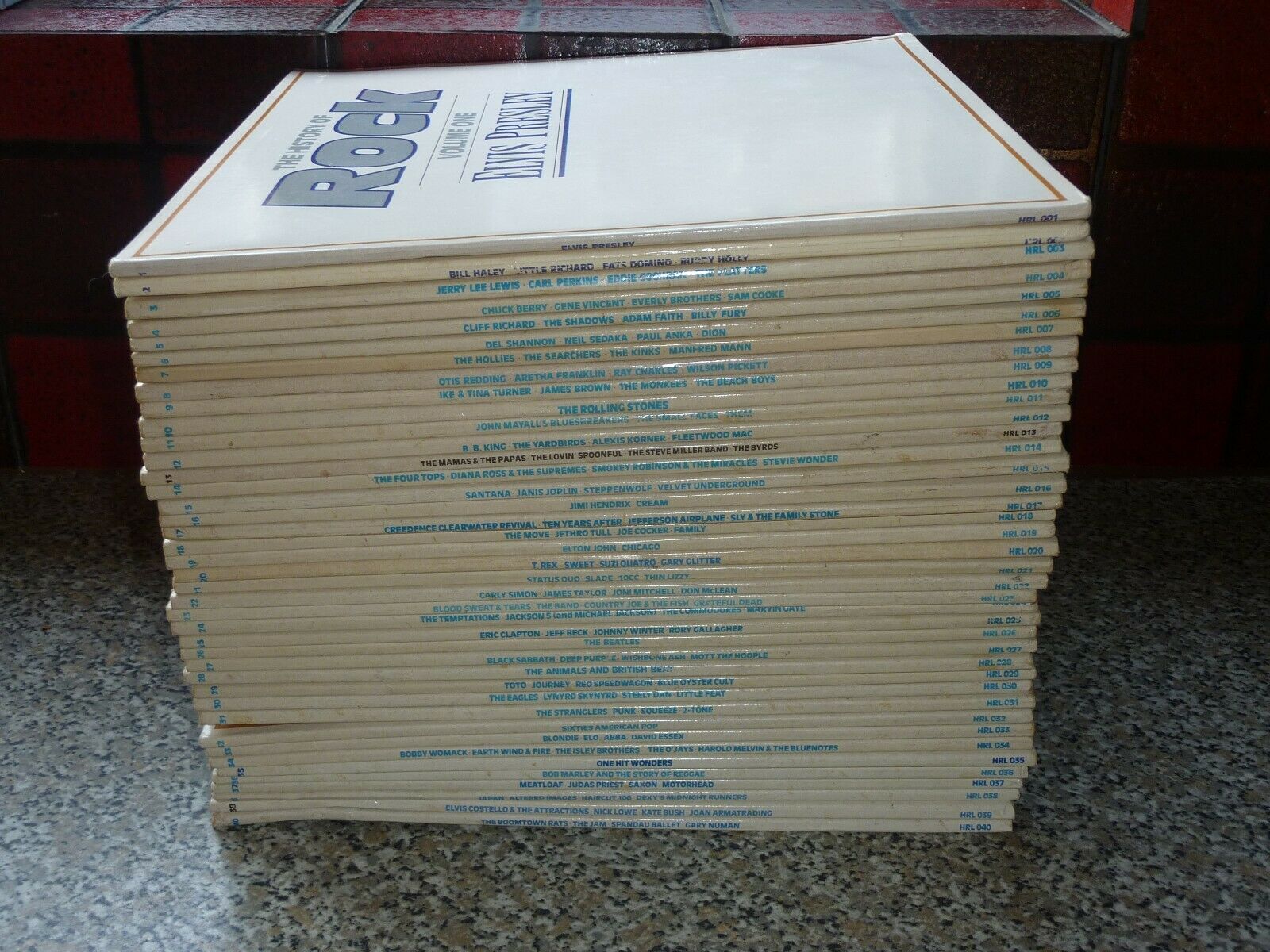 popsike.com - The History of Rock 40 Vinyl LP Set Complete GOOD