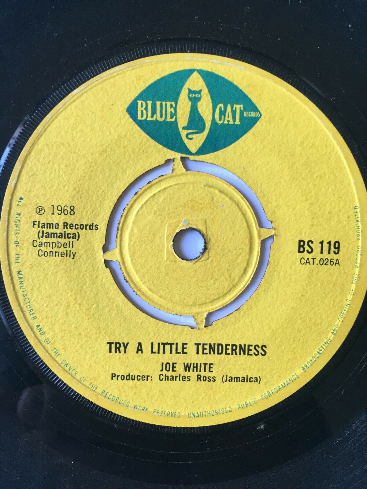 popsike.com - JOE WHITE - TRY A LITTLE TENDERNESS - BLUE CAT