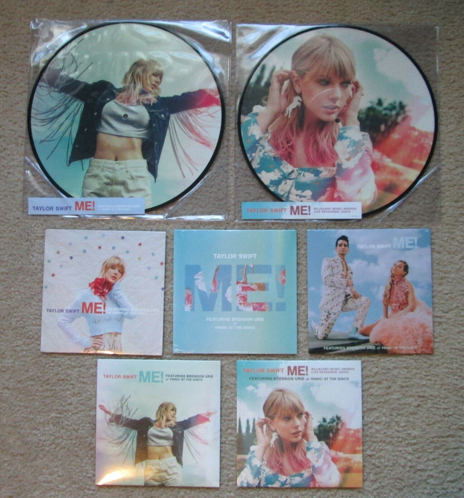 popsike.com - Taylor Swift ME 7 Vinyl Record Set - 5 7