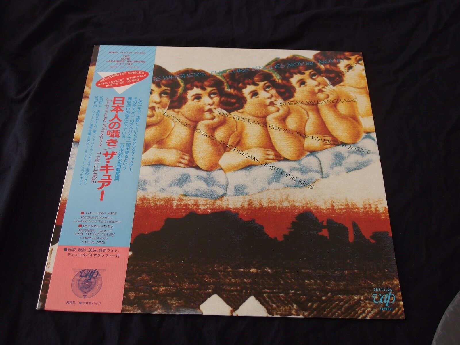 LP□NEW WAVE/CURE/JAPANESE WHISPERS/VAP 35111-25/国内84年ORIG