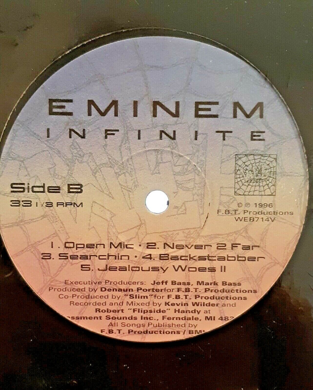 popsike.com - Eminem ?– Infinite LP Rare Bootleg Album - Vinyl 