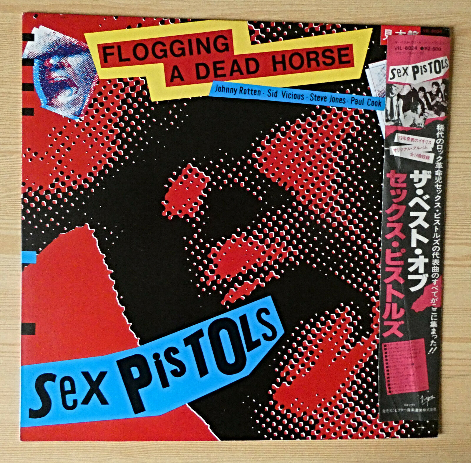 popsike.com - SEX PISTOLS - FLOGGING A DEAD HORSE JAPAN PROMO DEMO 1983  VICTOR VIL- 6024 - auction details