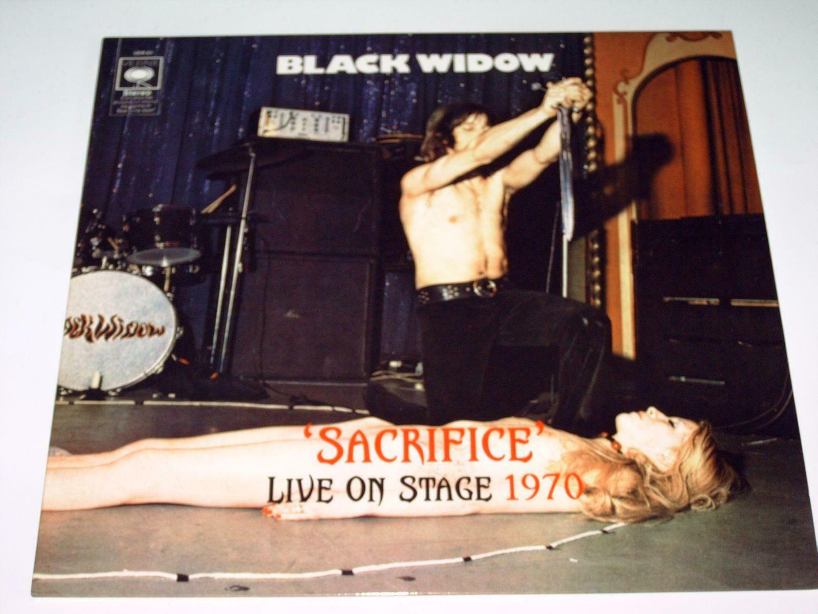 popsike.com - BLACK WIDOW - SACRIFICE LIVE ON STAGE 1970 - LP