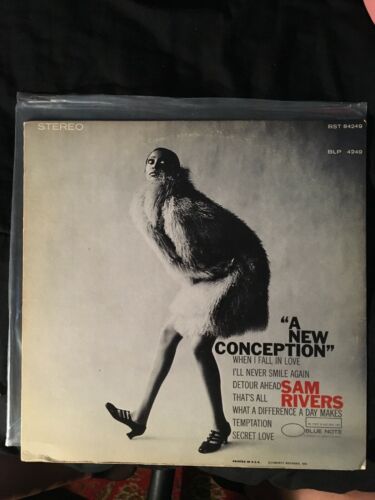 popsike.com - Sam Rivers “A New Conception” Lp Blue Note Post Bop Hal  Galper Van Gelder - auction details