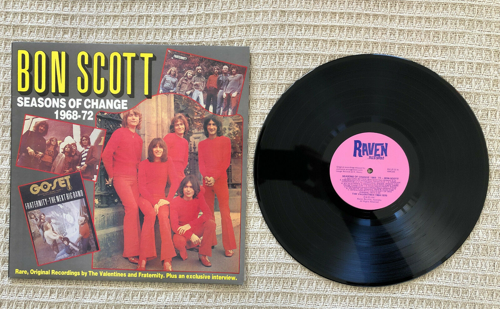 popsike.com - Bon Scott Seasons Of Change 1968-72 LP AC/DC