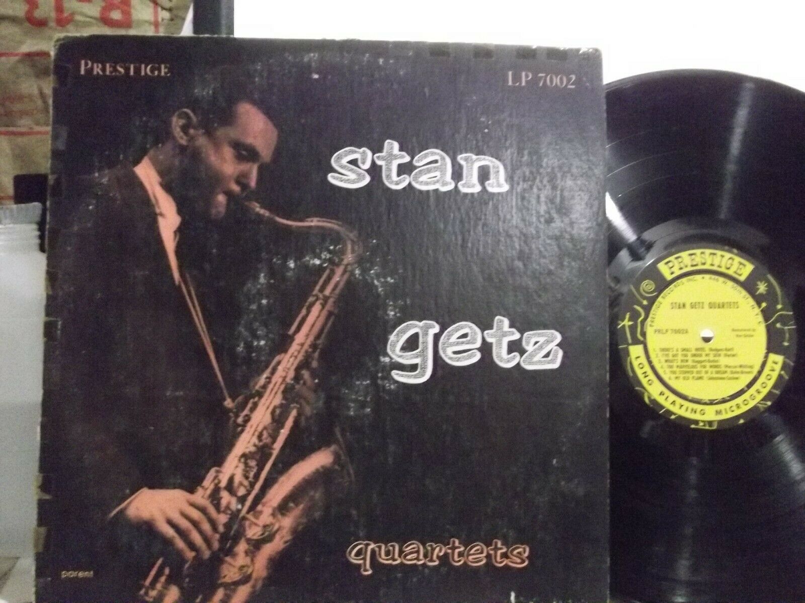 popsike.com - Stan Getz - Quartets LP - Prestige - PRLP 7002 Mono