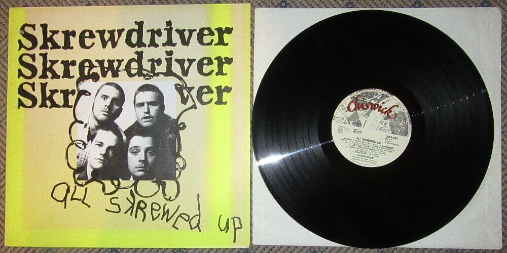 popsike.com - LP-Skrewdriver - All Skrewed Up, Label Chiswick