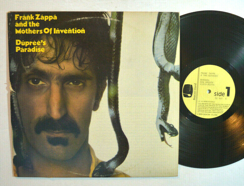 popsike.com - ROCK LP - FRANK ZAPPA AND THE MOTHERS OF INVENTION - DUPREE'S  PARADISE 2xLP M- - auction details