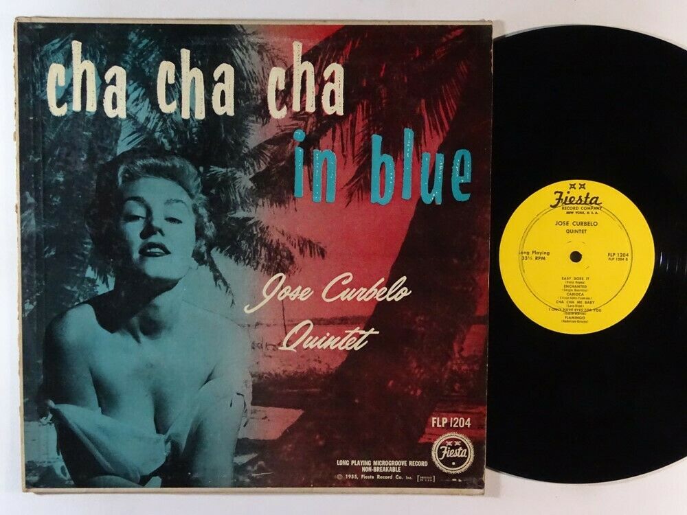 popsike JOSE CURBELO QUINTET Cha Cha Cha In Blue LP on