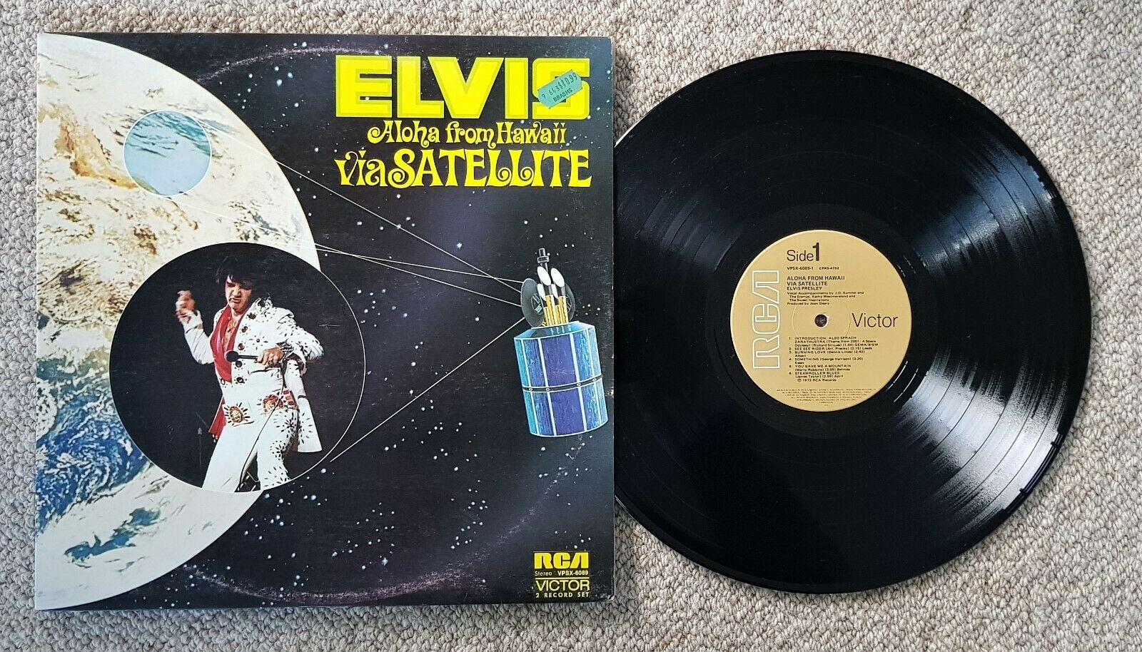 popsike.com - ELVIS PRESLEY - ALOHA FROM HAWAII VIA SATELLITE