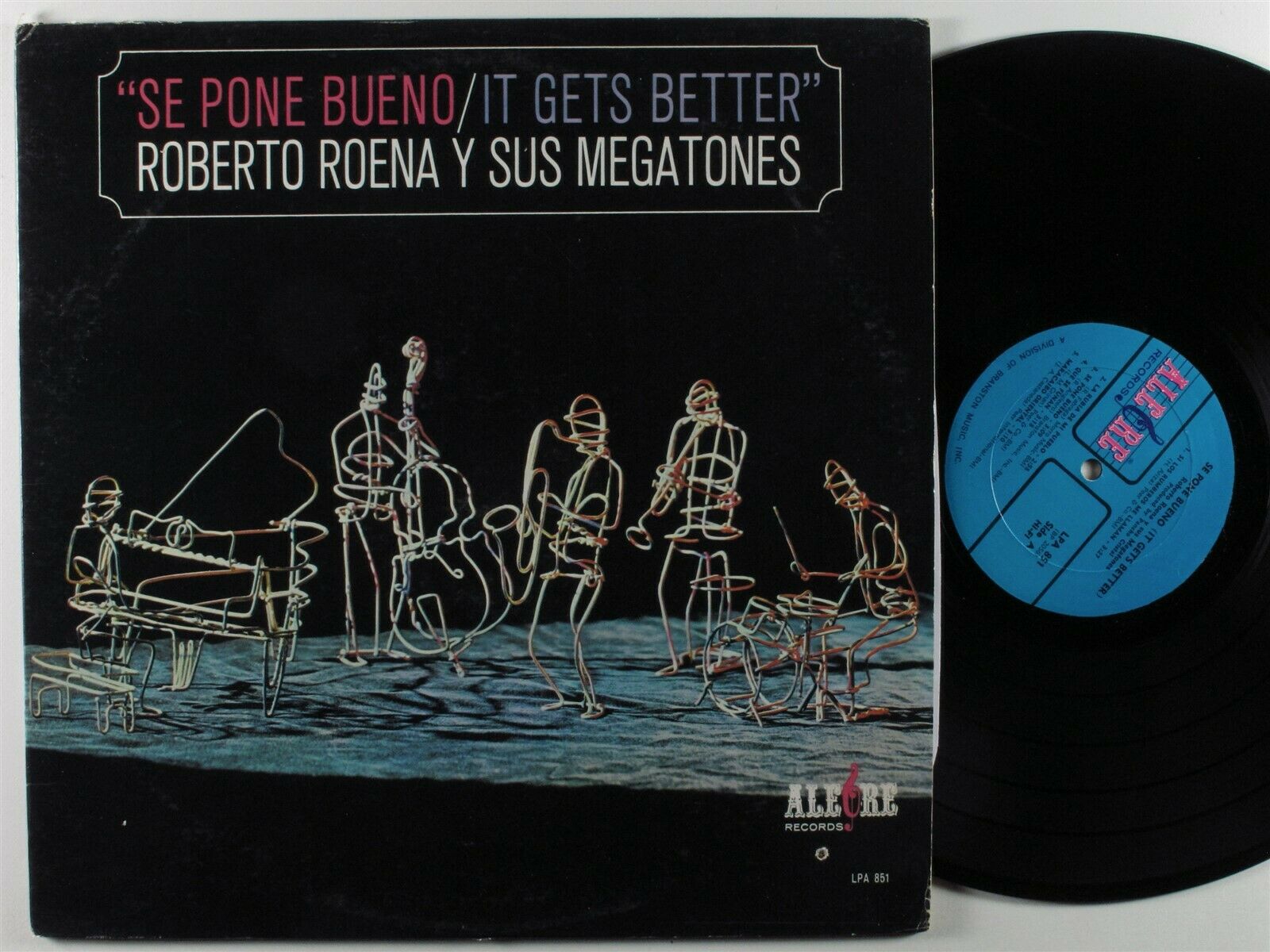 ROBERTO ROENA Y SUS MEGATONES LPレコード-