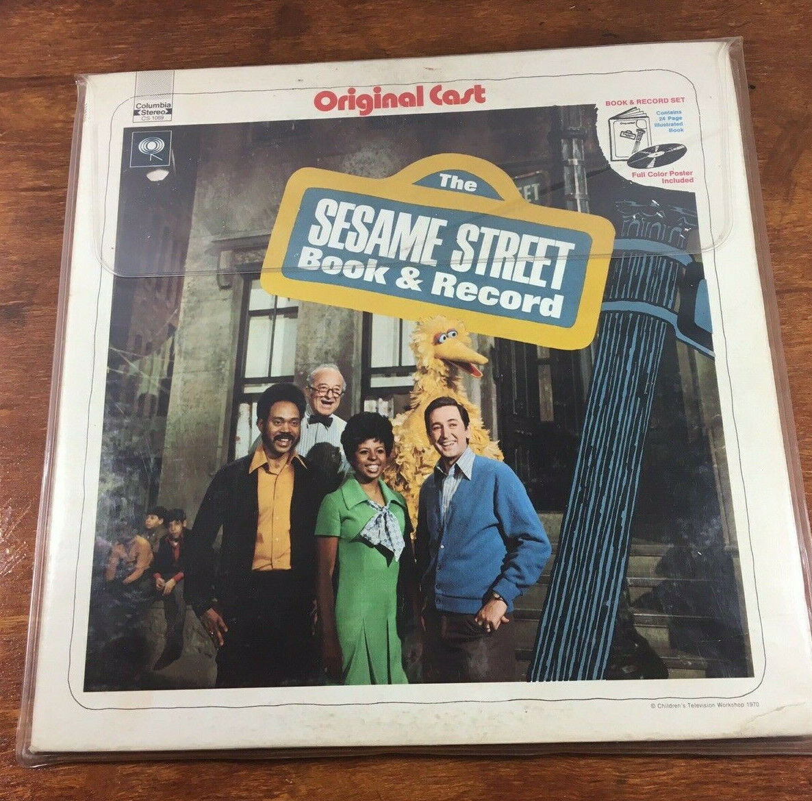 popsike.com - Sesame Street Record LP Original Cast 1970 Book and ...