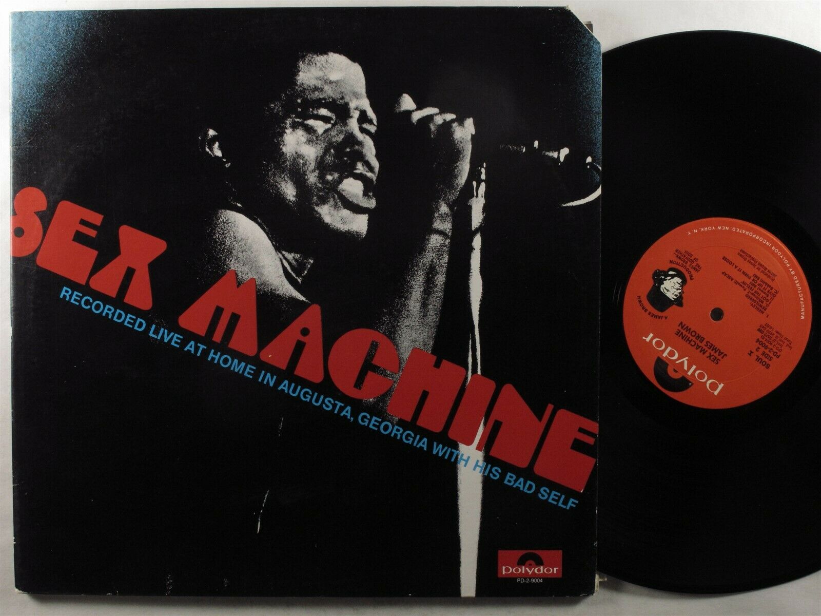 popsike.com - JAMES BROWN Sex Machine POLYDOR 2XLP NM/VG++ gatefold -  auction details