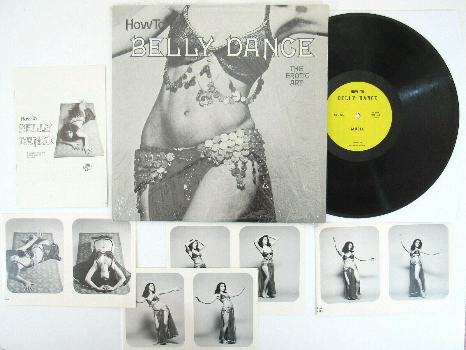 popsike.com - HOW TO BELLY DANCE, THE EROTIC ART LP w/ BOOKLETS, NM/EX IN  SHRINK 1973 RARE - auction details