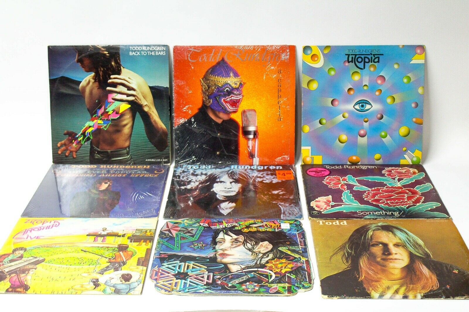 popsike.com - Todd Rundgren - Set of 9 Vinyls LP - Back To The