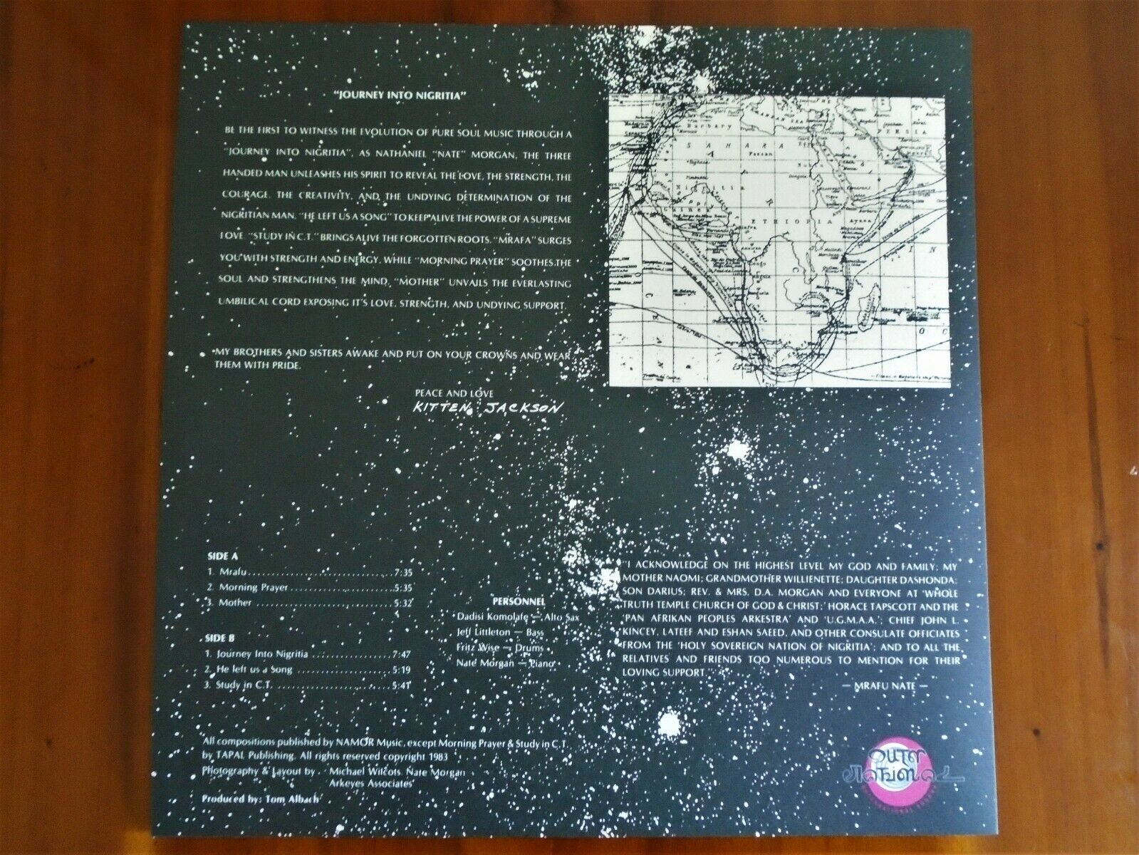popsike.com - Nate Morgan - Journey Into Nigritia Vinyl LP 