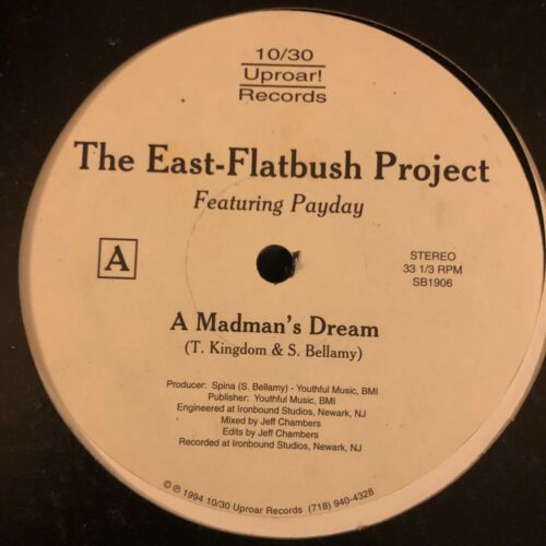 popsike.com - THE EAST-FLATBUSH PROJECT A MADMAN'S DREAM RARE '94