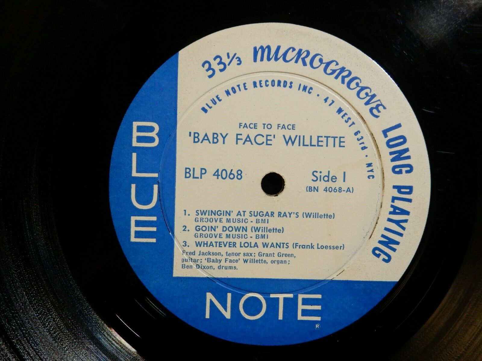 LP】ベイビー・フェイス・ウィレット / BABY FACE WILLETTE / ストップ