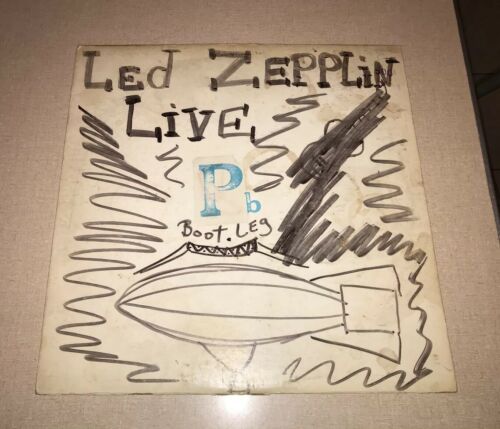 popsike.com - Led Zeppelin Pb Live LP Pure Blues 1970 Vancouver